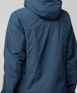 Fjällräven Women's Bergtagen 60 Insulation Jacket Mountain Blue-mustard Yellow