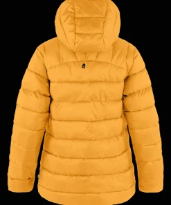 Fjällräven Women's Expedition Mid Winter Jacket Mustard Yellow-Un Blue