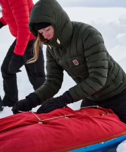 Fjällräven Women's Expedition Pack Down Hoodie Deep Forest