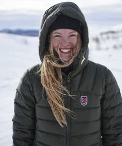 Fjällräven Women's Expedition Pack Down Hoodie Deep Forest