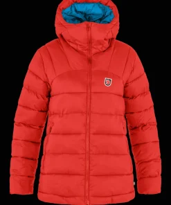 Fjällräven Women's Expedition Mid Winter Jacket True Red-Un Blue