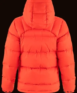 Fjällräven Women's Expedition Down Lite Jacket Flame Orange-Un Blue