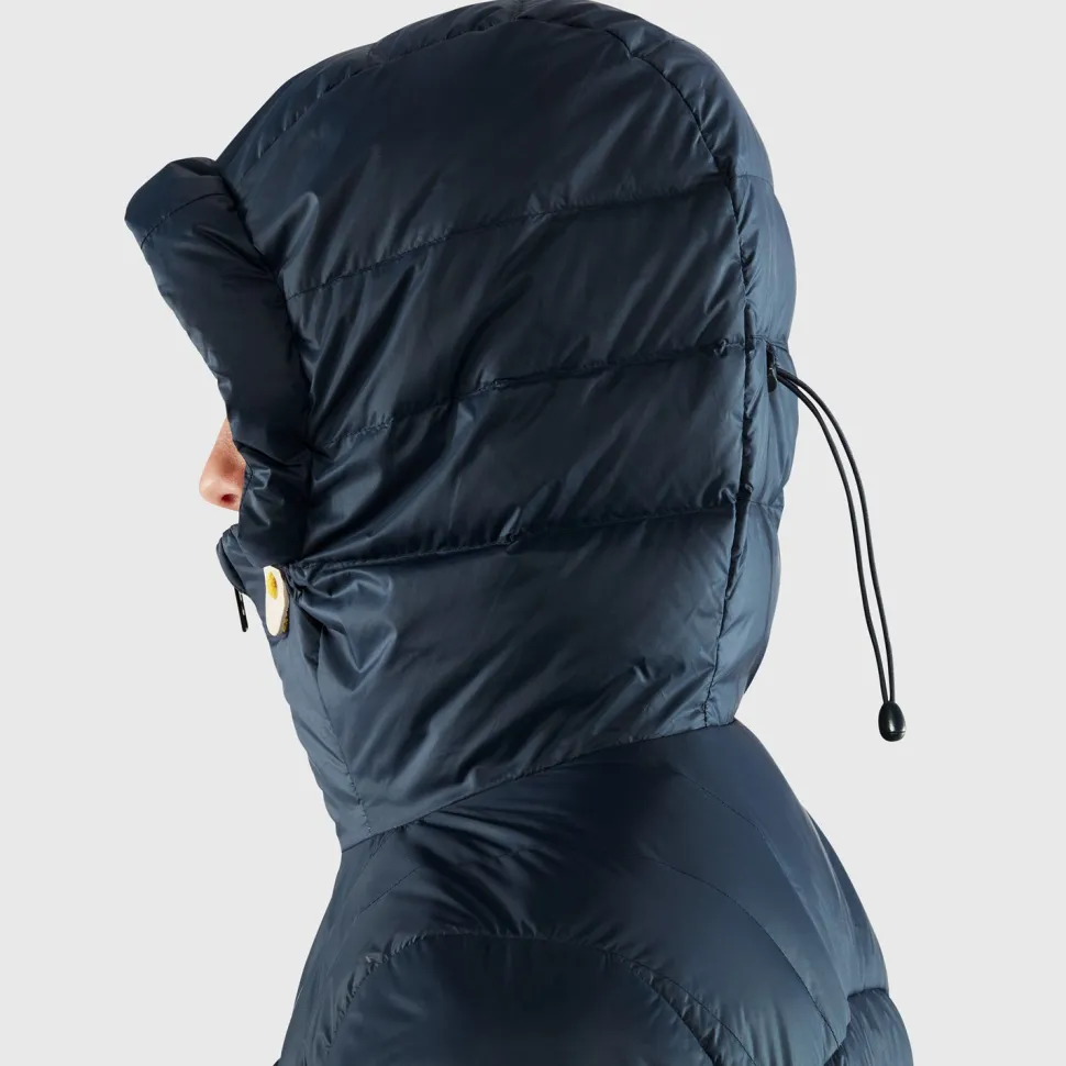 Fjällräven Women's Expedition Pack Down Hoodie Mustard Yellow