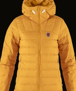 Fjällräven Women's Expedition Pack Down Hoodie Mustard Yellow