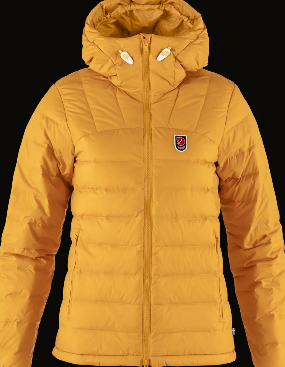 Fjällräven Women's Expedition Pack Down Hoodie Mustard Yellow