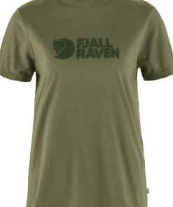 Fjällräven Women's Fjällräven Logo Tee Green