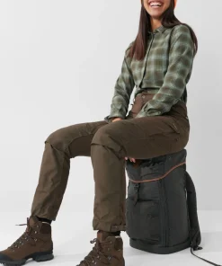Fjällräven Women's Forest Hybrid Trousers Dark Olive