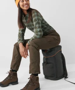 Fjällräven Women's Forest Hybrid Trousers Dark Olive