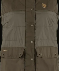 Fjällräven Women's Forest Wool Padded Vest Dark Olive