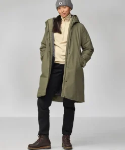 Fjällräven Women's Hc Hydratic Padded Parka Dark Navy
