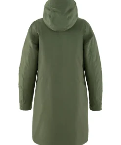 Fjällräven Women's Hc Hydratic Padded Parka Laurel Green