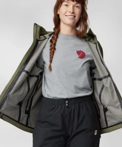 Fjällräven Women's HC Hydratic Trail Jacket Laurel Green
