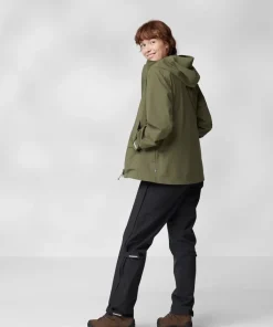 Fjällräven Women's HC Hydratic Trail Jacket Laurel Green