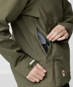 Fjällräven Women's HC Hydratic Trail Jacket Laurel Green