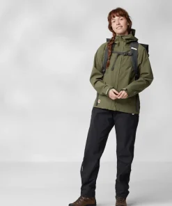 Fjällräven Women's HC Hydratic Trail Jacket Laurel Green