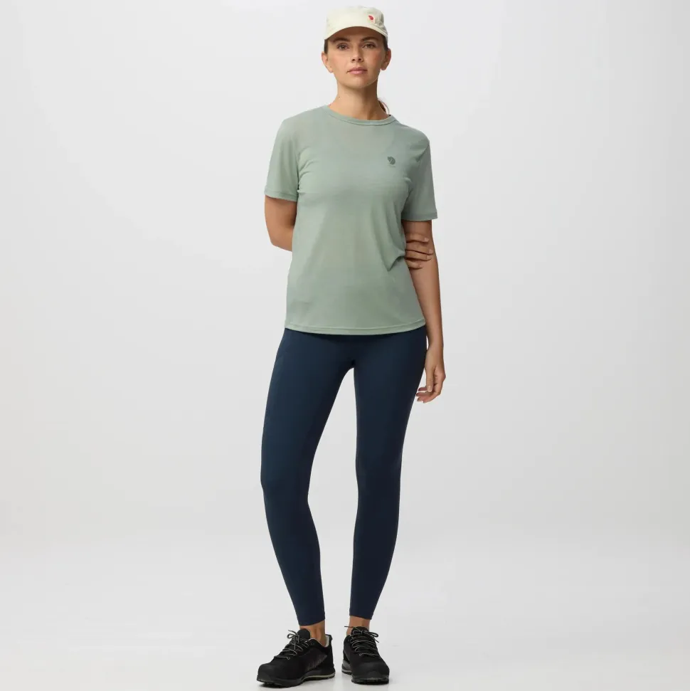 Fjällräven Women's High Coast Short Sleeve Misty Green