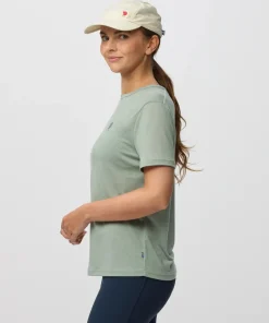 Fjällräven Women's High Coast Short Sleeve Misty Green