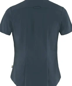 Fjällräven Women's High Coast Lite Shirt Short Sleeve Navy