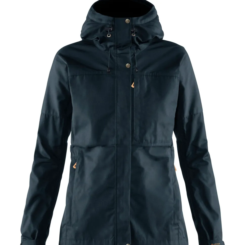 Fjällräven Women's Kaipak Jacket Dark Navy