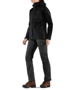 Fjällräven Women's Kaipak Trousers Curved Dark Navy
