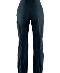 Fjällräven Women's Kaipak Trousers Curved Dark Navy