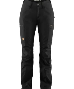 Fjällräven Women's Kaipak Trousers Curved Black