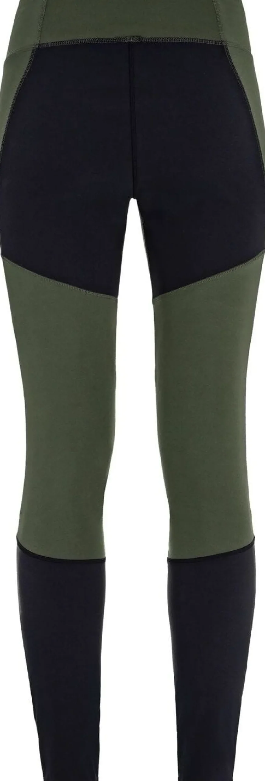 Fjällräven Women's Keb Agile Tights Deep Forest-black