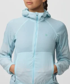 Fjällräven Women's Keb Lätt Wind Jacket Breeze Blue