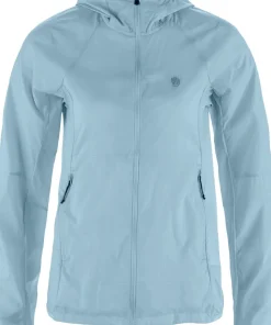 Fjällräven Women's Keb Lätt Wind Jacket Breeze Blue