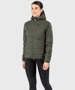 Fjällräven Women's Keb Padded Hoodie Deep Forest