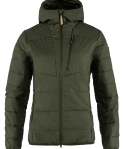 Fjällräven Women's Keb Padded Hoodie Deep Forest