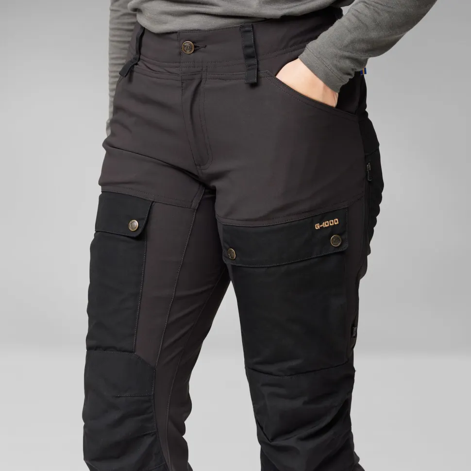 Fjällräven Women's Keb Trousers Deep Forest-Laurel Green