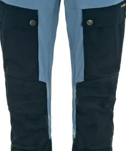 Fjällräven Women's Keb Trousers Curved Dark Navy-dawn Blue