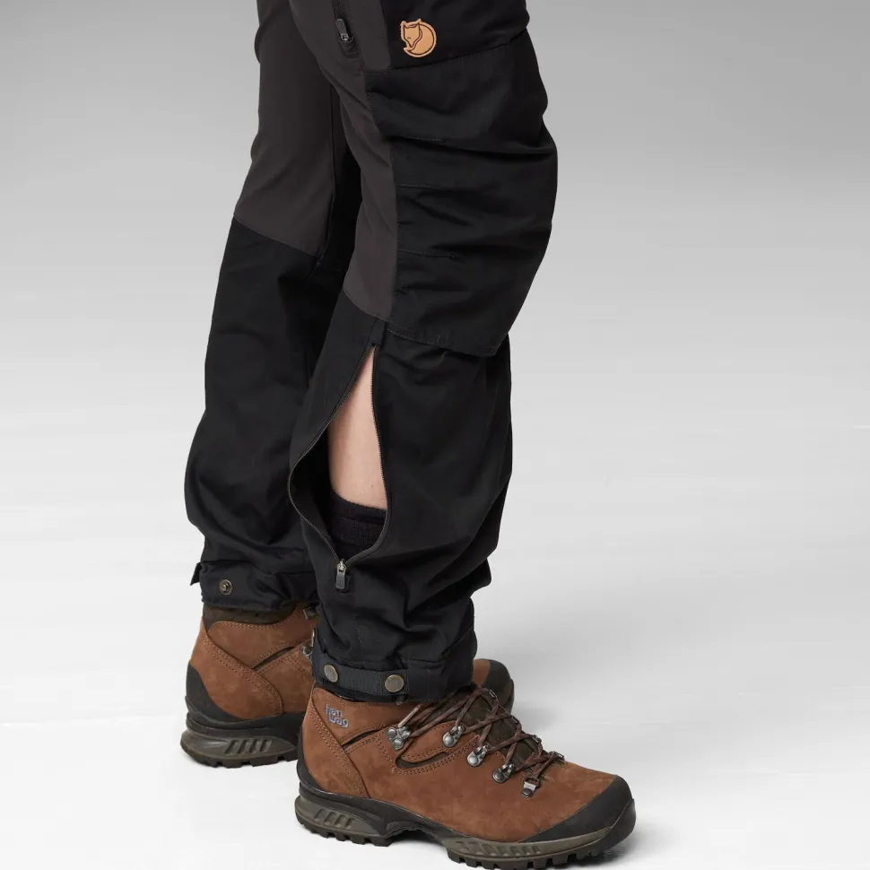 Fjällräven Women's Keb Trousers Curved Dark Navy-dawn Blue