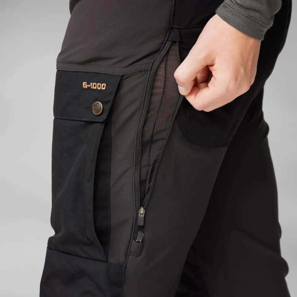 Fjällräven Women's Keb Trousers Curved Dark Navy-dawn Blue
