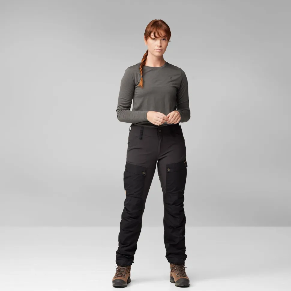 Fjällräven Women's Keb Trousers Curved Black