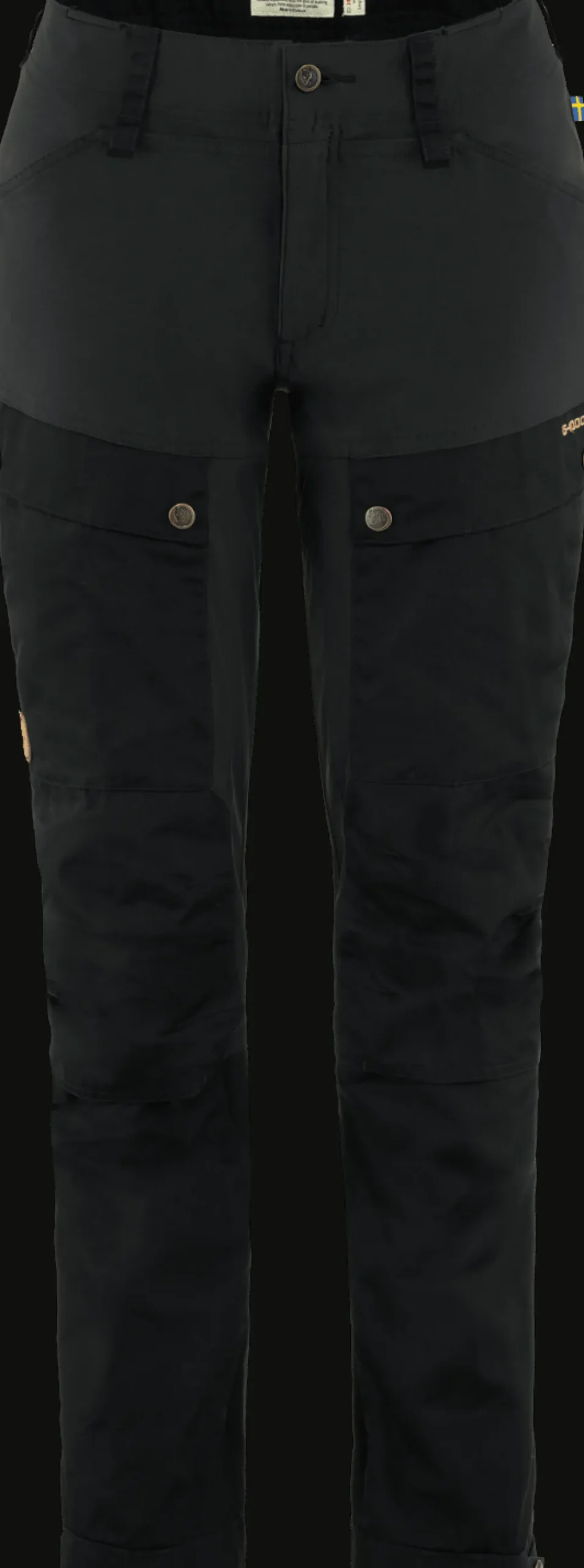 Fjällräven Women's Keb Trousers Curved Black