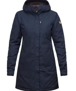 Fjällräven Women's Kiruna Padded Parka Dark Navy
