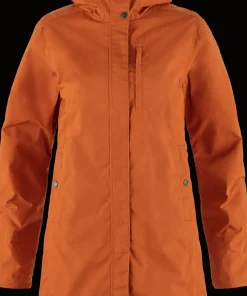 Fjällräven Women's Kiruna Padded Parka Terracotta Brown