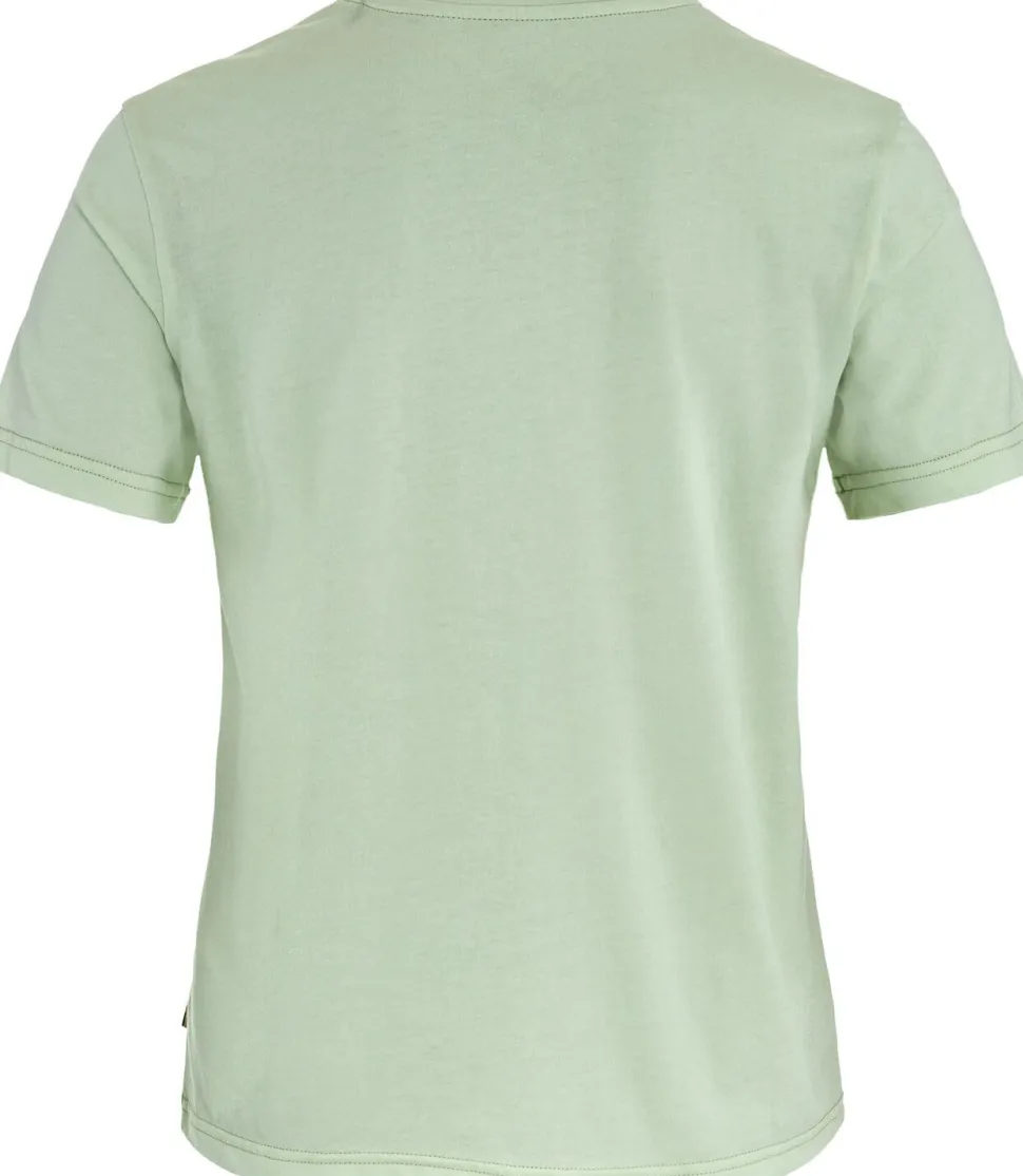 Fjällräven Women's Lush Logo T-Shirt Soft Jade