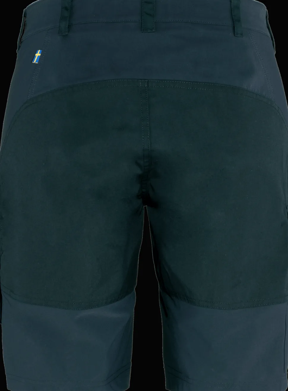 Fjällräven Women's Nikka Shorts Curved Dark Navy