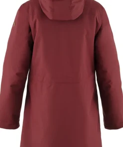Fjällräven Women's Nuuk Lite Parka Bordeaux Red