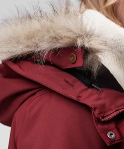 Fjällräven Women's Nuuk Lite Parka Bordeaux Red