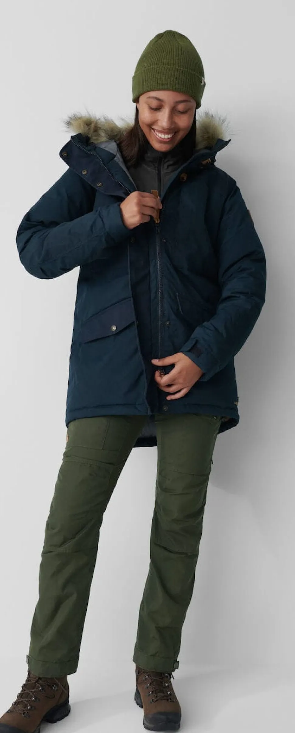 Fjällräven Women's Singi Down Jacket Dark Navy