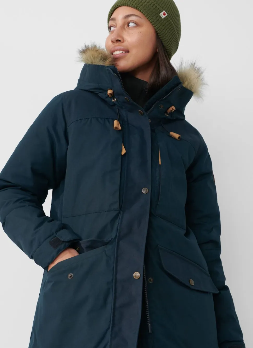 Fjällräven Women's Singi Down Jacket Dark Navy