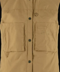 Fjällräven Women's Singi Padded Vest Buckwheat Brown
