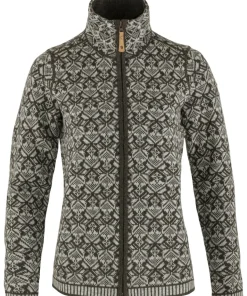 Fjällräven Women's Snow Cardigan Dark Olive