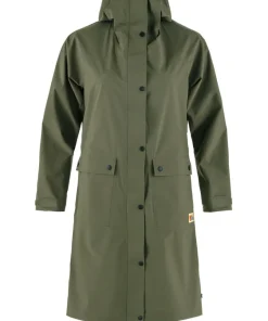 Fjällräven Women's Vardag Rain Parka Laurel Green