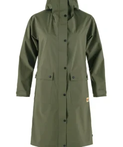 Fjällräven Women's Vardag Rain Parka Laurel Green
