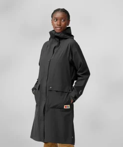Fjällräven Women's Vardag Rain Parka Black